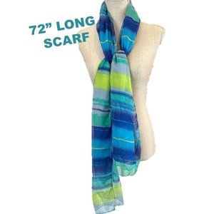 COLLECTION EIGHTEEN Long Semi-Sheer Scarf